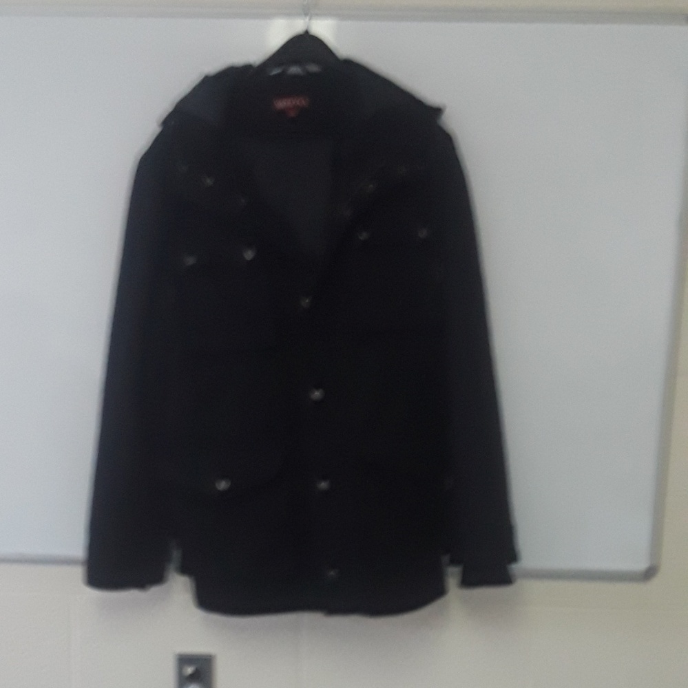 Winter wool coat